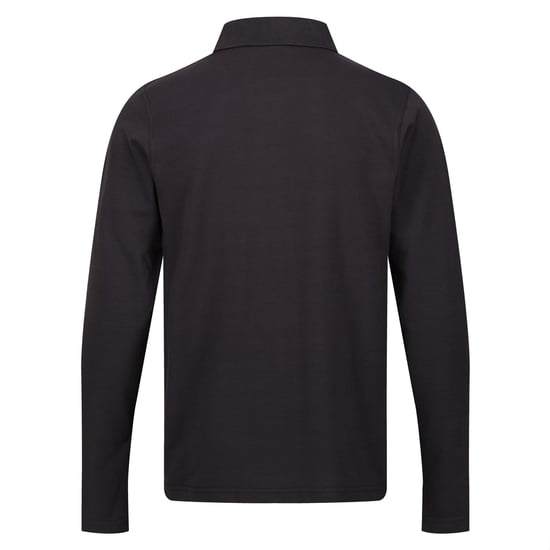 Regatta Mens Pro Long-Sleeved Polo Shirt (Seal Grey)