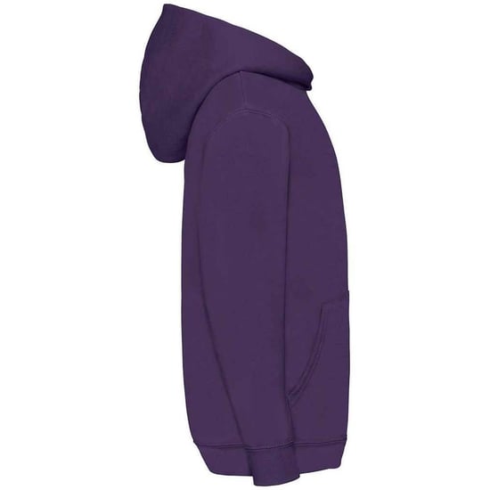 Fruit of the Loom Kinderen/Kinderen Classic Hooded Sweatshirt (Paars) - Image 3
