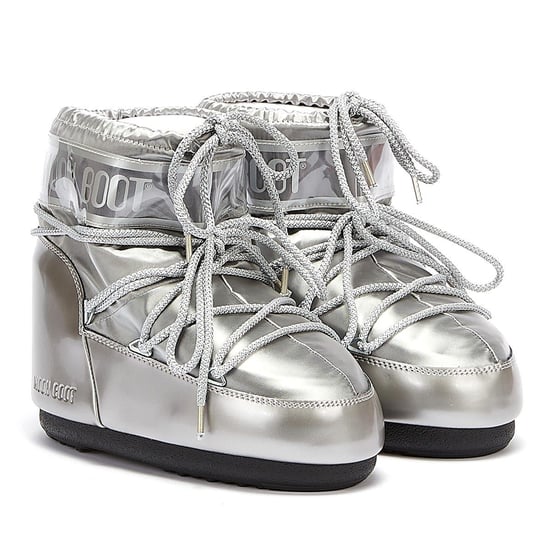 Moon Classic Icon Lage Glance Dames Zilveren Laarzen - Image 1