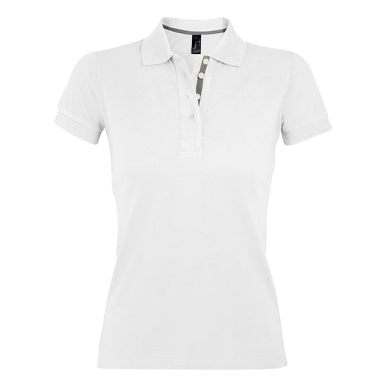 SOLS Dames/Dames Portland Poloshirt (Wit) - Image 1