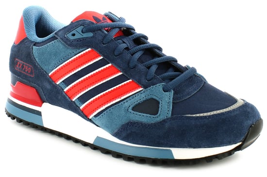 New Mens/Gents Navy/Poppy Adidas Leather Lightweight Running Shoes