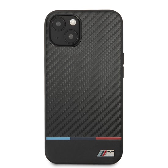 BMW iPhone 13 M Collection Carbon & PU Leather Phone Case