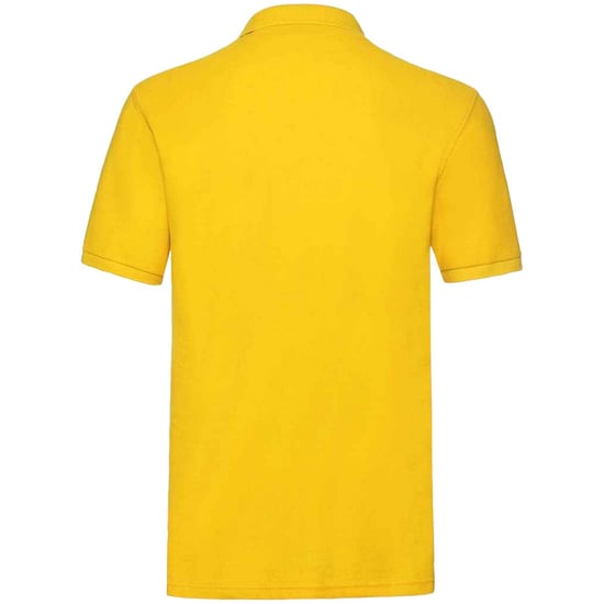 Fruit of the Loom Heren Premium Katoenen Piqué Poloshirt (Zonnebloem) - Image 2