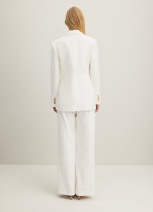 LK Bennett Avery Jackets, Ecru - Image 4