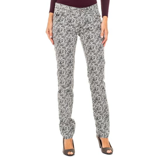 Women's long floral design pants LWT004