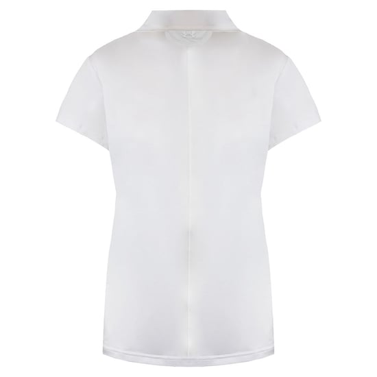 Under Armour Golf HeatGear Short Sleeve White Womens Polo Shirt 1272336 100