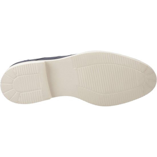 Pod Hampton Leer Heren Navy Veterschoenen - Image 3