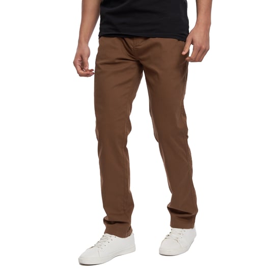 Crosshatch Heren Roysden Chinos (Kaneel) - Image 3