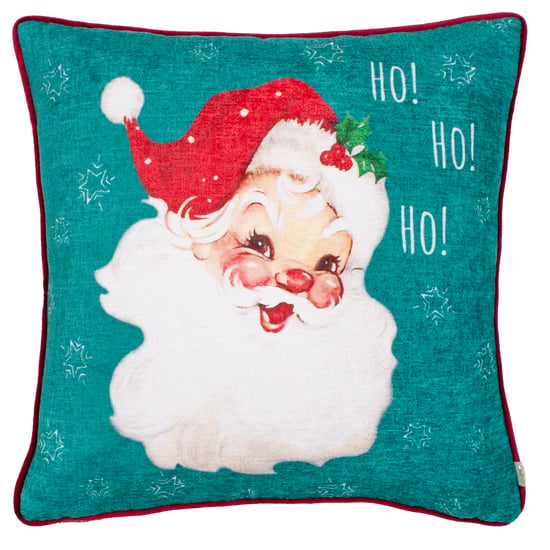 Evans Lichfield Vintage Santa Geprinte Kussenhoes - Image 1