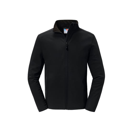 Russell Heren Essential Gerecycled Soft Shell Jasje (Zwart) - Image 1