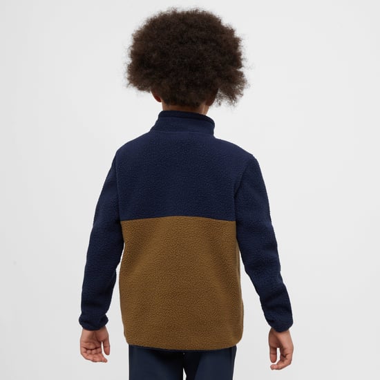 Peter Storm Kids' Borg 1/4-Zip Fleece Mid-layer with Warm, Soft & Cosy Fabric