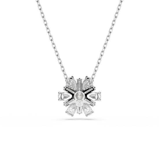 Swarovski 'Idyllia' Dames Neusmetaal Ketting - Zilver 5691484 - Image 4