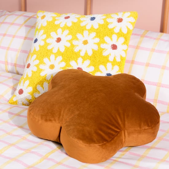 Heya Home Daisy Gebreide Polyester Kussen gevuld - Image 5