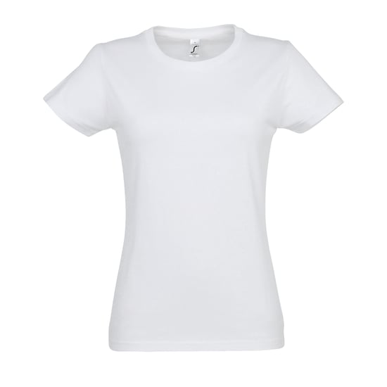 SOLS Womens/Ladies Imperial Short-Sleeved T-Shirt (White)