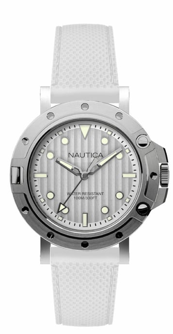 Nautica Unisex Horloge Kwarts Zilver - Image 1