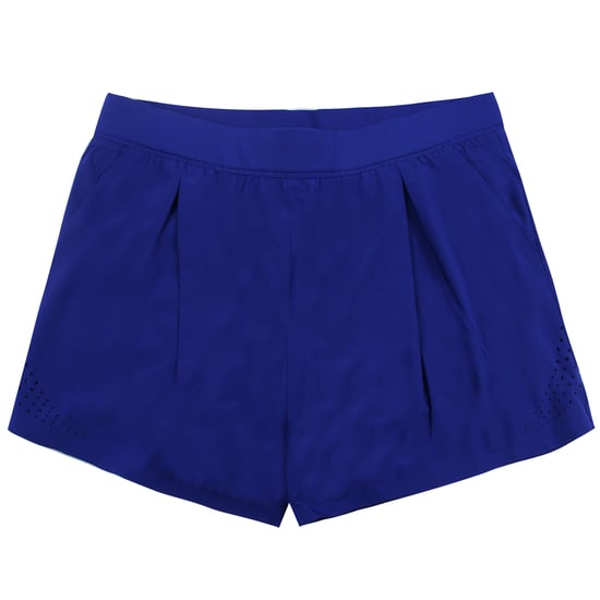 Under Armour Heatgear Perpetual Blue Fitted Womens Running Shorts 1306131 574