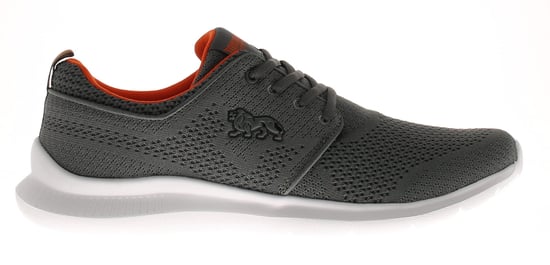 Lonsdale Mens Trainers Durham Lace Up grey