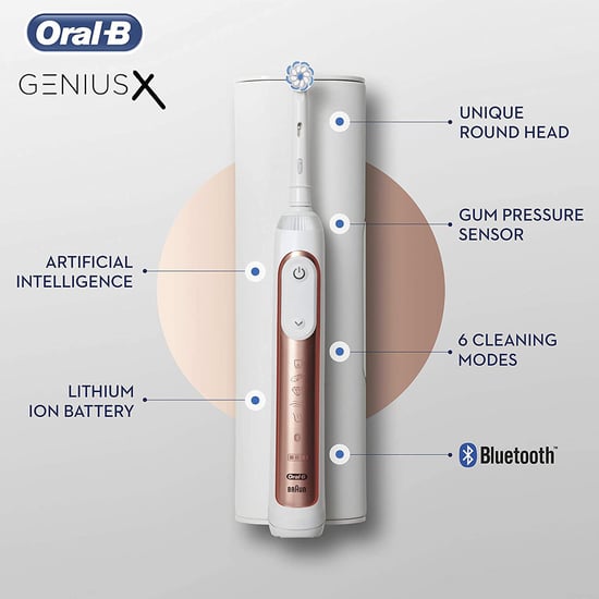 Oral B Power Genius X Electric Toothbrush Rose Gold