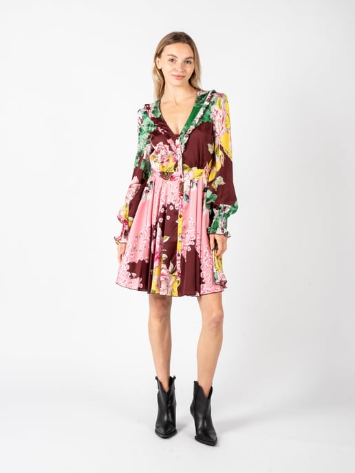 Pinko Dress Salamandra Woman's Multicolored