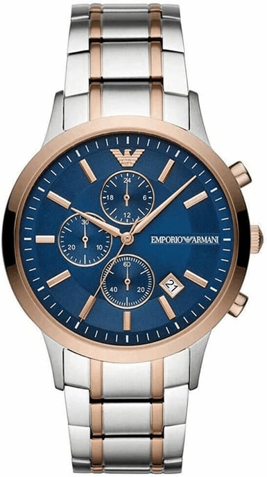 Emporio Armani Herenhorloge Kwarts Goud - Image 1