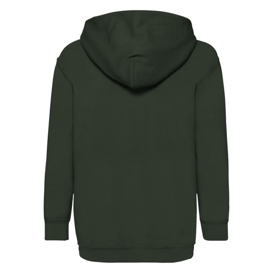 Fruit of the Loom Kinderen/Kinderen Classic Hooded Sweatshirt (Fles groen) - Image 2