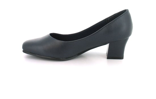 New Womens/Ladies Wide Fitting Court Shoes.(4.5Cm Heel)