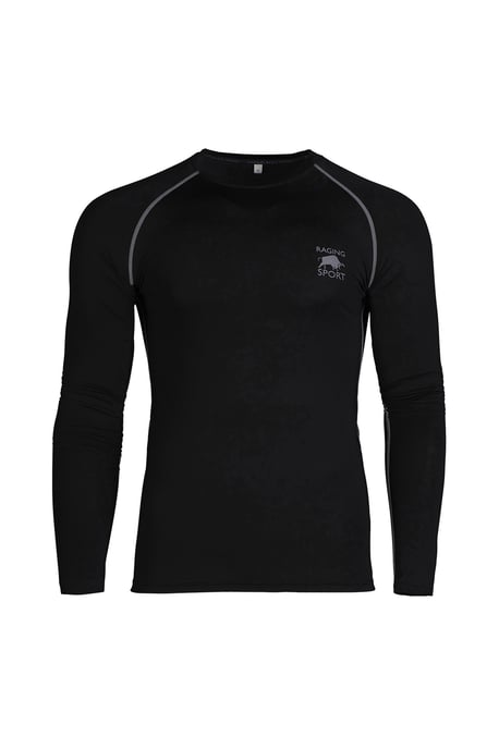 Base Compression Long Sleeve Tee - Black