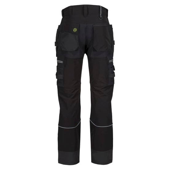 Regatta Heren Infiltrate Softshell Stretch Werkbroek (Zwart) - Image 2