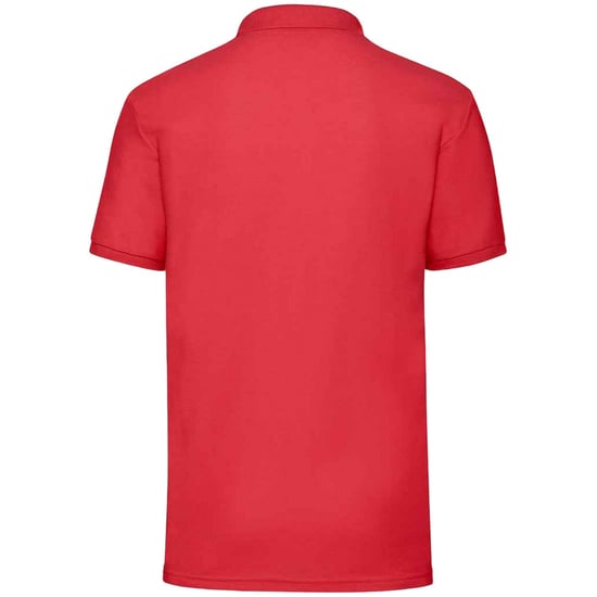 Fruit of the Loom Heren 65/35 Poloshirt (Rood) - Image 2