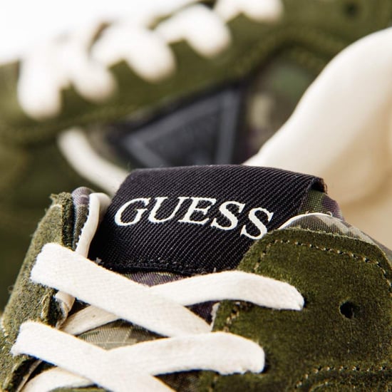 Guess Heren Schwarz Logo Dreieck-sneaker - Image 3