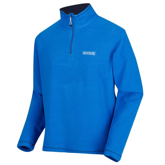 Regatta Great Outdoors Mens Thompson Half Zip Fleece Top (Oxford Blue)