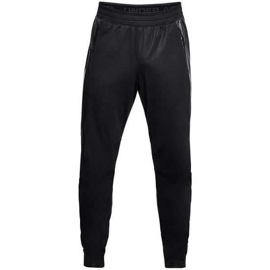 Under Armour Stretch Waist Bottoms Black Mens Swacket Track Pants 1306457 001