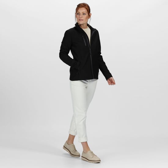 Regatta Womens/Ladies Honestly Made Recycled Full Zip Fleece (Black)
