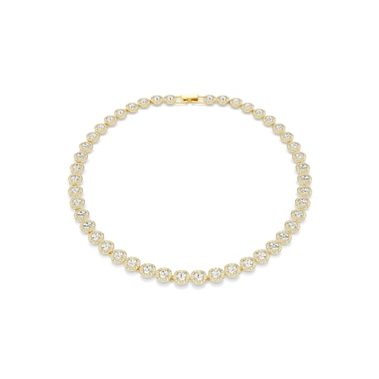 Swarovski 'Una Angelic' Dames Gouden Geplated Metalen Ketting - Goud 5720505 - Image 1