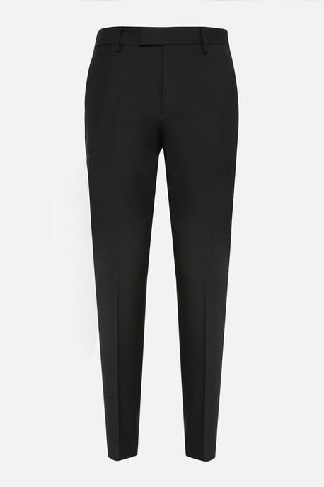 Tailored Fit Black Essential Suit Trousers - Image 4
