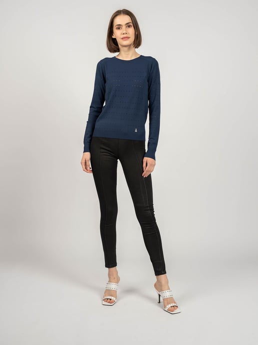 Guess Jeans Legging Yoga Woman's Black
