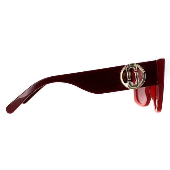 Marc Jacobs Rectangle Womens Red Burgundy MARC 687/S