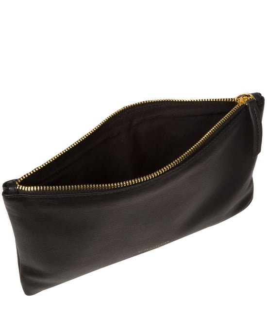 'Anya' Black Nappa Leather Cross Body Bag
