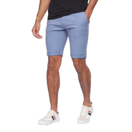 Crosshatch Heren Sinwood Chino Shorts (Lichtblauw) - Image 3