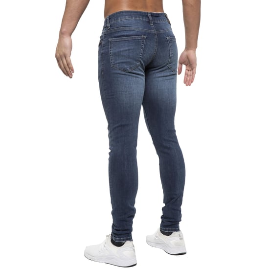 ETO heren skinny gescheurde jeans - Image 4