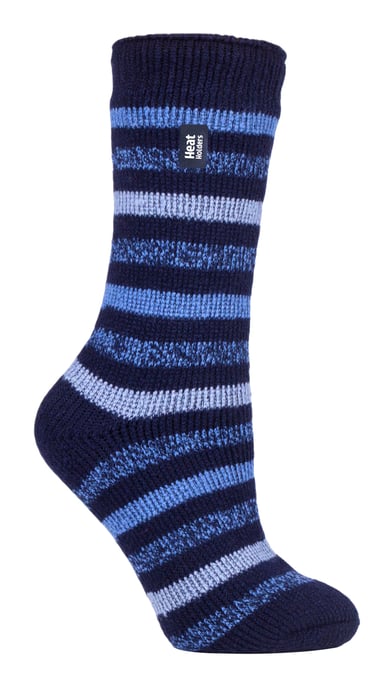 Heat Holders - Dames 2.3 tog thermo wintersokken - Rosebud -marine - Image 1