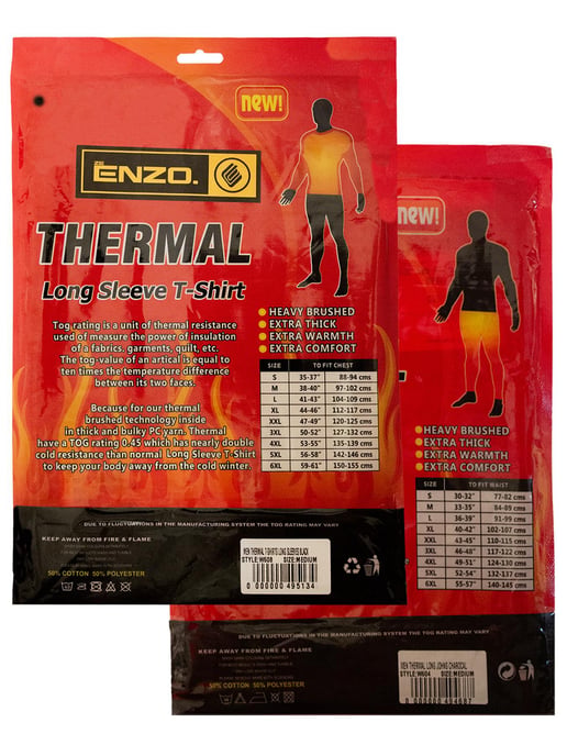 Enzo | Heren Thermo Set Lange Mouw Top & Onderbroek - Image 6