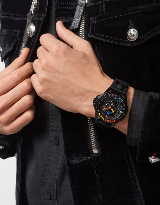 Philipp Plein The $kull Heren Horloge Zwart PWAAA0621 - Image 3