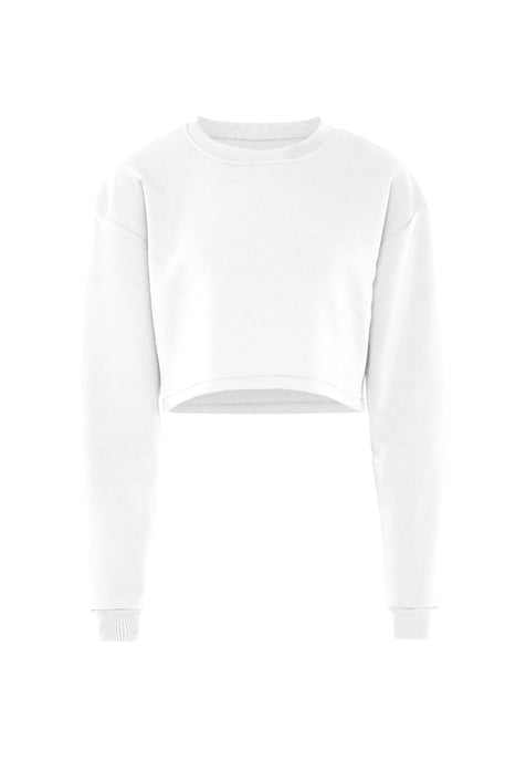 Mymo Sweatshirt Dames wit - Image 1