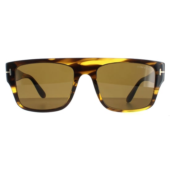 Tom Ford zonnebril Dunning FT0907 48J Tortoise Brown - Image 1