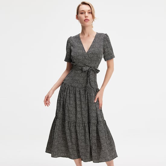 Liberty Print Cross-Heart Dress - Image 1
