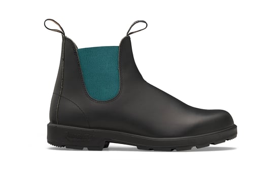 Blundstone #2307 Black/Teal Chelsea Boot