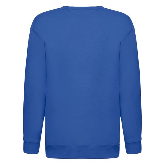 Fruit Of The Loom Kinder Unisex Premium 70/30 Sweatshirt (pak van 2) (Royaal Blauw) - Image 2