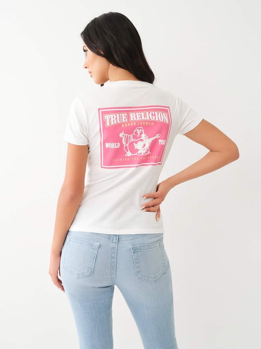 Buddha Puff Tee in White