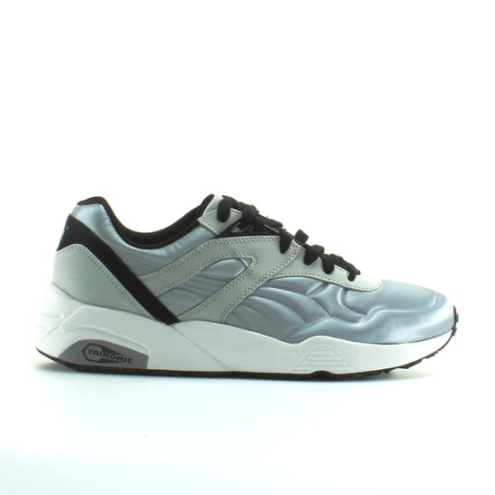 Puma Trinomic R698 Matt & Shine Grey Textile Mens Lace Up Trainers 359305 03